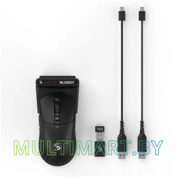 Игровая мышь A4Tech Bloody R72 Pro Duo (черный) картинка 13